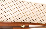 The Hampton // White + Brown (US: 10)