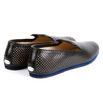 The Moroccan Classic // Black + Blue (US: 7)