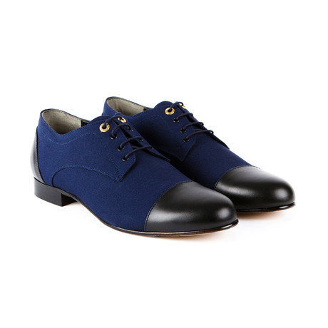 The Old English Classic // Blue + Black (US: 7)