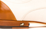 The Sinatra // Cognac + Beige (US: 7.5)