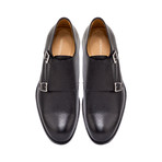 Doppia Fibbia // Tumbled Black (Euro: 39)