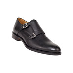 Doppia Fibbia // Tumbled Black (Euro: 39)