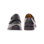 Doppia Fibbia // Tumbled Black (Euro: 39)