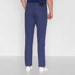 Pinstripe Trousers // Indigo (32WX32L)