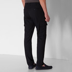 Cargo Pocket Trousers // Black (Euro: 52)