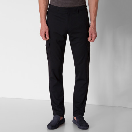 Cargo Pocket Trousers // Black (Euro: 39)