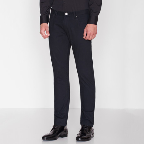 Mini Checkered Trousers // Black (32WX32L)