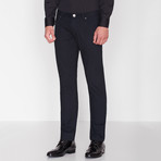 Mini Checkered Trousers // Black (32WX32L)