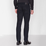 Mini Checkered Trousers // Black (32WX32L)