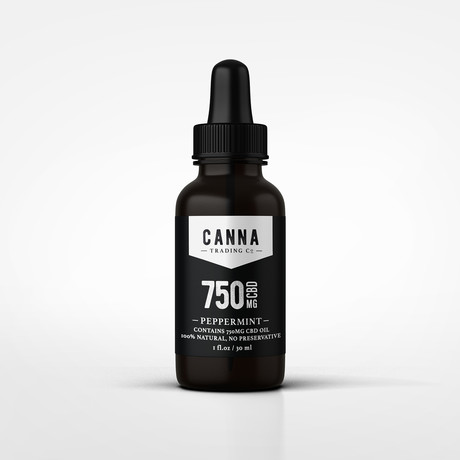 CBD Peppermint Tincture // 750mg