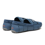 Braided Lace Loafer Driver Dt Suede // Slate (US: 9)