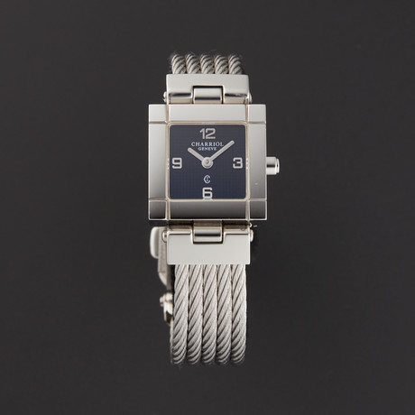 Charriol Celtic Cuadrado Quartz // 30296 // Pre-Owned