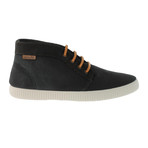 Weaving Canvas + Leather Chukka // Black (Euro: 42)