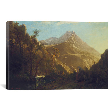 Wasatch Mountains // Albert Bierstadt