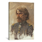 Portrait Of General Custer // Ernest Chiriacka (18"W x 26"H x 0.75"D)