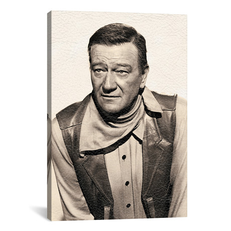 Publicity Still Of John Wayne For The War Wagon // Globe Photos Inc. // Sepia