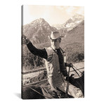 Robert Redford Riding A Horse // Globe Photos Inc. // Sepia