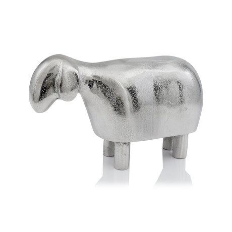 Cordero Silver Lamb Sculpture