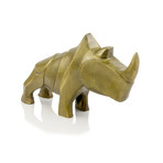 Armadura Standing Rino Sculpture