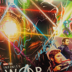 Infinity War // Cast Signed Poster // Custom Frame