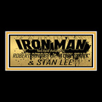 Iron Man // Robert Downey Jr. + Stan Lee Signed Memorabilla (Signed Pop! Only)