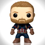 Captain America // Chris Evans + Stan Lee Signed Mememorabilia (Signed Pop! Only)