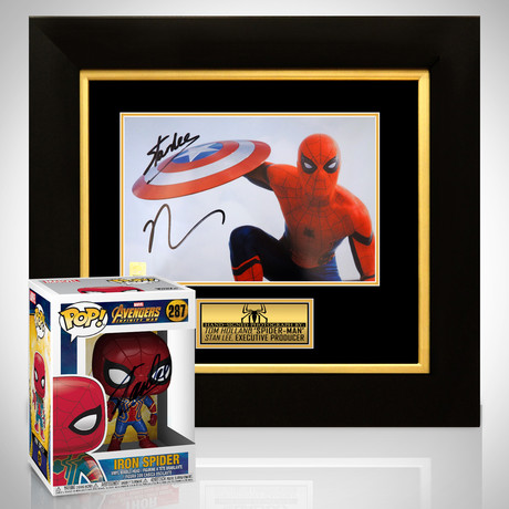 Spider Man // Tom Holland + Stan Lee Signed Memorabilia (Signed Pop! Only)