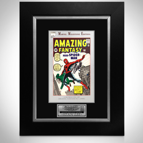 Amazing Fantasy #15 - Spiderman Milestones Edition // Stan Lee Signed Comic (Signed Comic Book Only)