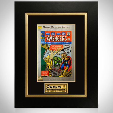 Avengers #1 Milestone Edition // Stan Lee Signed Comic (Signed Comic Book Only)