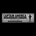 Captain America // Stan Lee Signed Bust Statue // Custom Museum Display