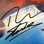 Spider Man // Holland + Garfield + Maguire + Stan Lee Signed Photo // Custom Frame