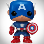 Captain America // Stan Lee Signed Funko Pop