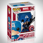 Captain America // Stan Lee Signed Funko Pop