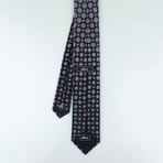 Mustafa Silk Tie // Black