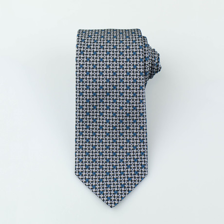 Tyrell Tie // Grey + Blue