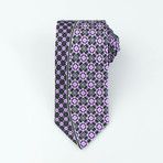 Jabari Tie // Black + Purple