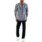 Something Secure Plaid Shirt // Gray (L)