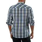 Something Secure Plaid Shirt // Gray (L)