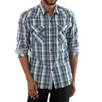 Something Secure Plaid Shirt // Gray (L)