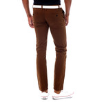 Something Superb Chinos // Brown (30WX32L)