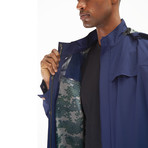 Helmsman Waterproof Coat // Navy (S)
