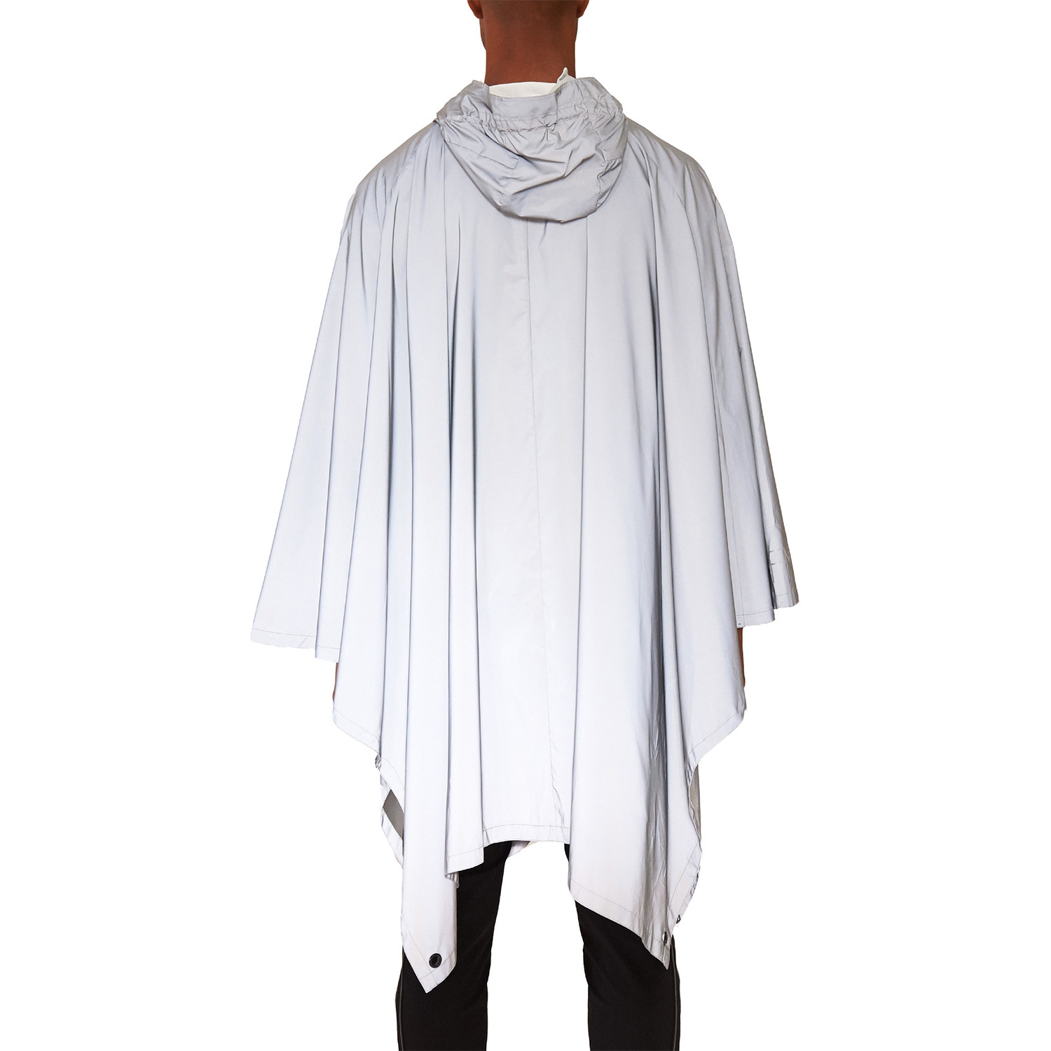 Capote Reflective Cape // Silver - EFM - Touch of Modern