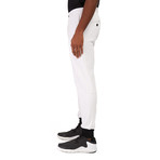 Clearing Flat Front Trouser // Ivory (30)