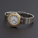 Cartier Round Santos Two-Tone Quartz // Pre-Owned