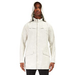 Horizon Hooded Track Jacket // White (S)
