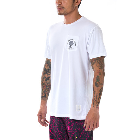 Natures Stamp Tee // White (L)