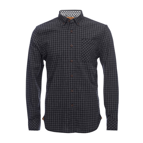 Truman Square Pocket Shirt // Gray (XS)