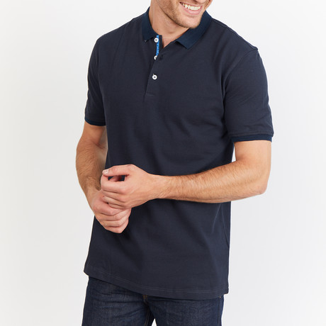 Coen Polo // Navy (S)