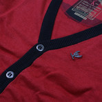 Ponder Cardigan // Red (S)