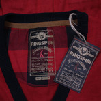 Ponder Cardigan // Red (S)